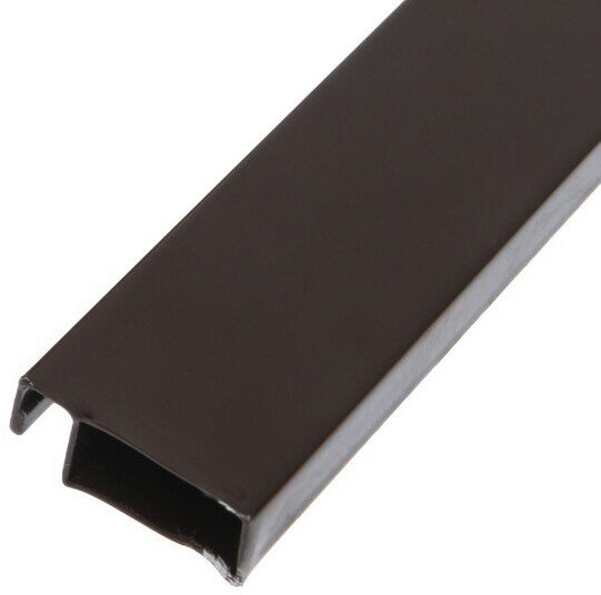 фото Рамный профиль RAL8017 тундра цвет коричневый 25х10 5 мм 2 м