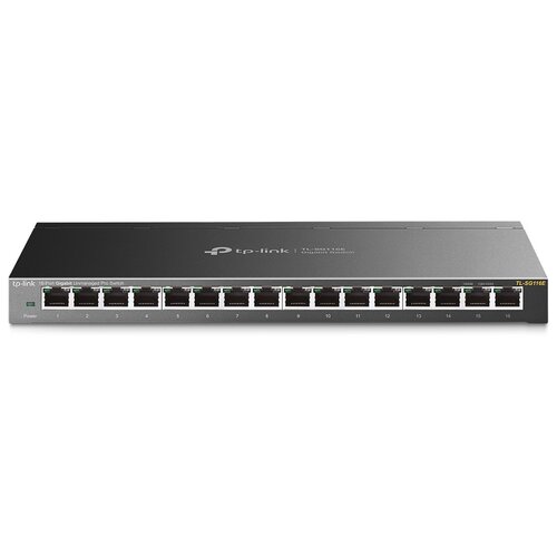 коммутатор tp link tl sg116e unmanaged pro гигабитный 16 портовый коммутатор Коммутатор TP-LINK TL-SG116E