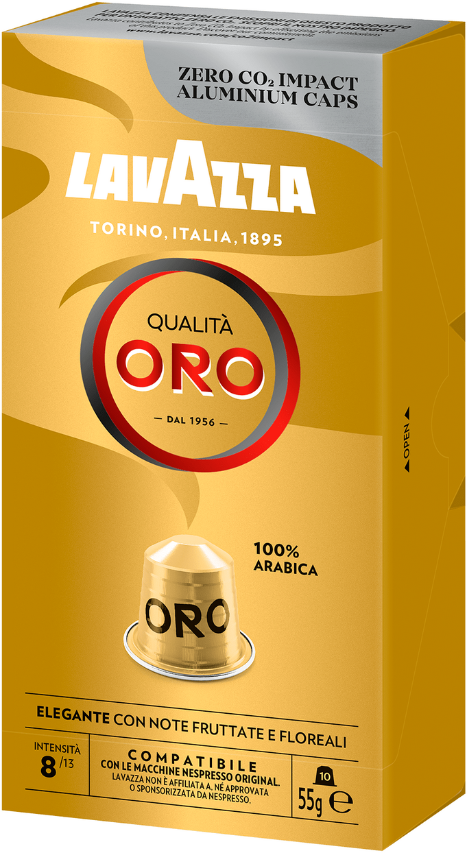 Кофе в капсулах Lavazza Qualita Oro, для Nespresso, 10 кап. в уп.