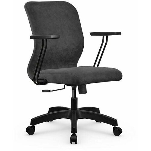 Компьютерное офисное кресло mетта SU-Мr-4/ подл. 109/осн. 001, Темно-серое