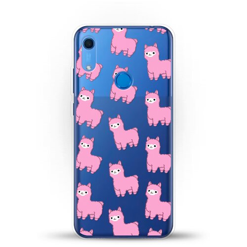 фото Силиконовый чехол ламы на huawei y6s andy & paul