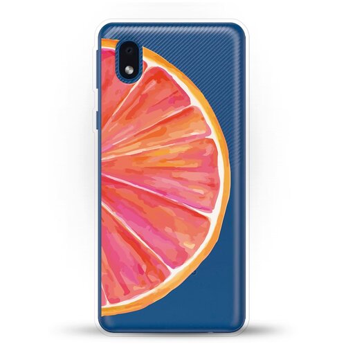 фото Силиконовый чехол грейпфрут на samsung galaxy a01 core andy & paul