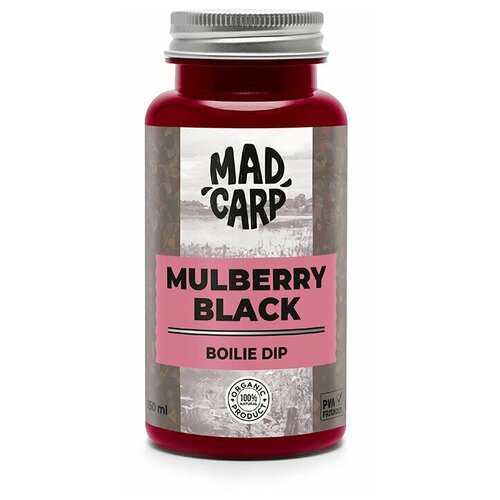 амино бустер mad carp baits tiger nut тигровый орех Дип Mad Carp Baits MULBERRY BLACK (Шелковица) 150мл