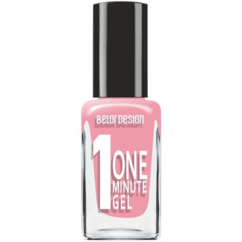 Belor Design Лак для ногтей ONE MINUTE GEL тон 202, 10 мл.