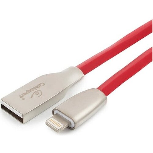 Кабель для Apple Cablexpert, AM/Lightning, серия Gold, длина 3 м, красный, блистер, CC-G-APUSB01R-3M 16206465