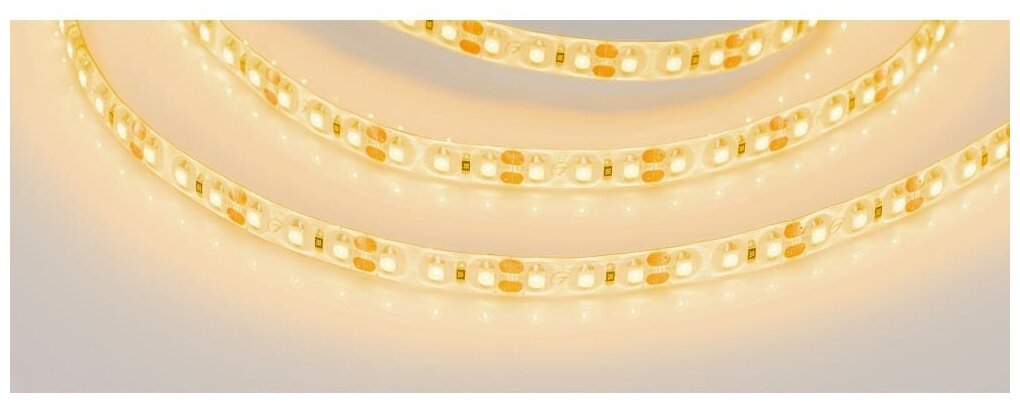 Лента герметичная RTW-SE-A120-8mm 12V Yellow (9.6 W/m, IP65, 2835, 5m) (ARL, -) Arlight - фото №4