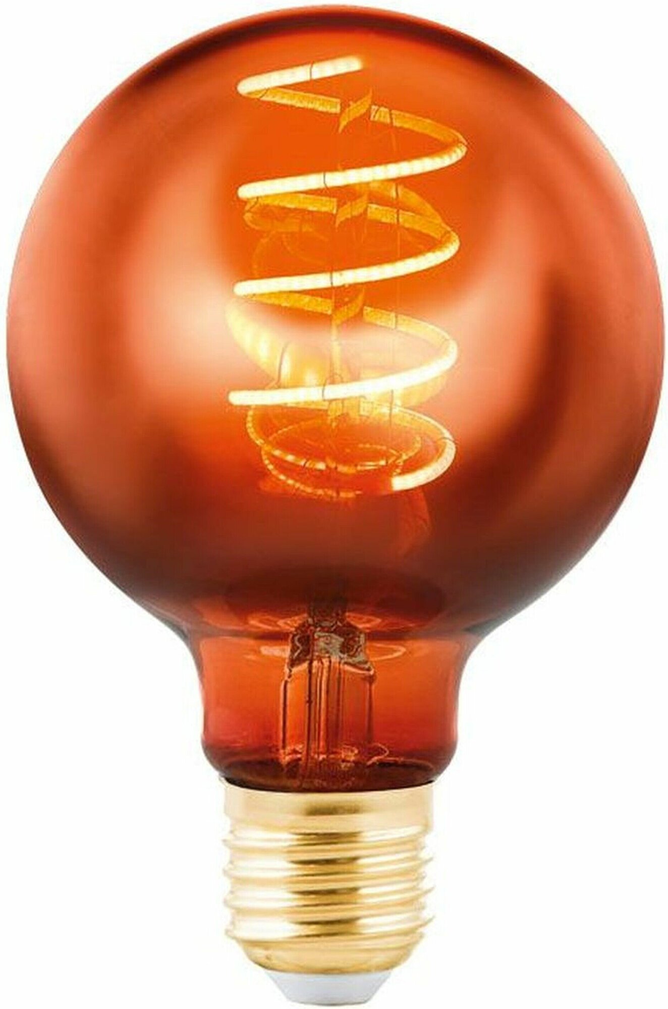 Светодиодная лампа EGLO E27 4 Вт филаментная 50 лм 2200 К шар