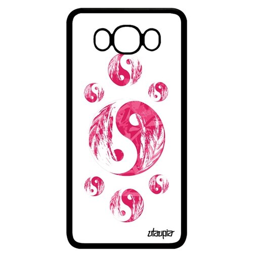 фото Чехол для смартфона samsung galaxy j7 2016, "инь и ян" yin and yang пять стихий utaupia