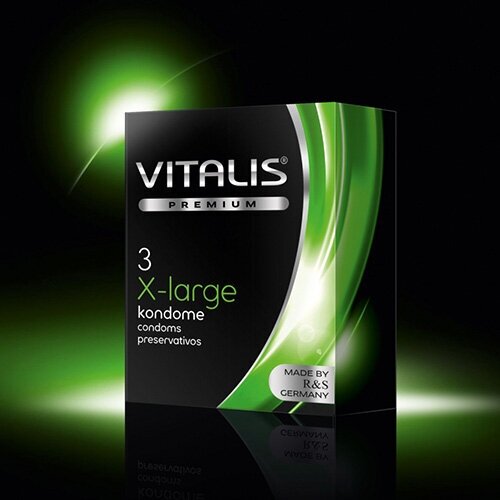 Презервативы VITALIS Premium №3 X-Large, увеличенного размера 275