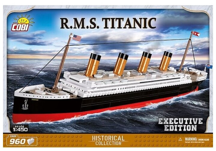 Cobi R.M.S. Titanic 1928 Круизный лайнер. Лимитированная серия