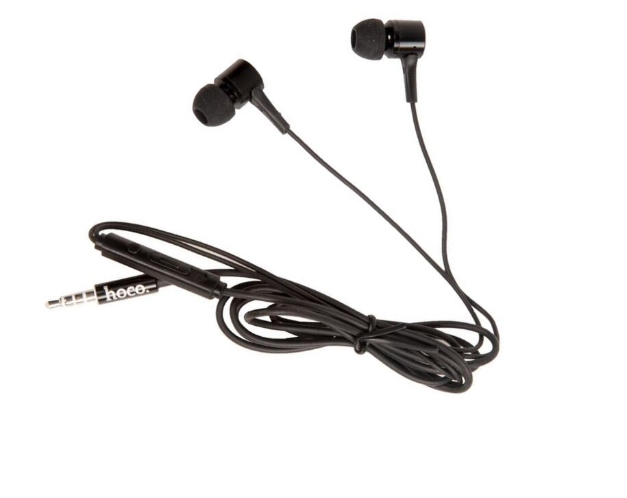 Headphones / Наушники HOCO m54 Pure music с микрофоном, 3.5mm mini jack, черный