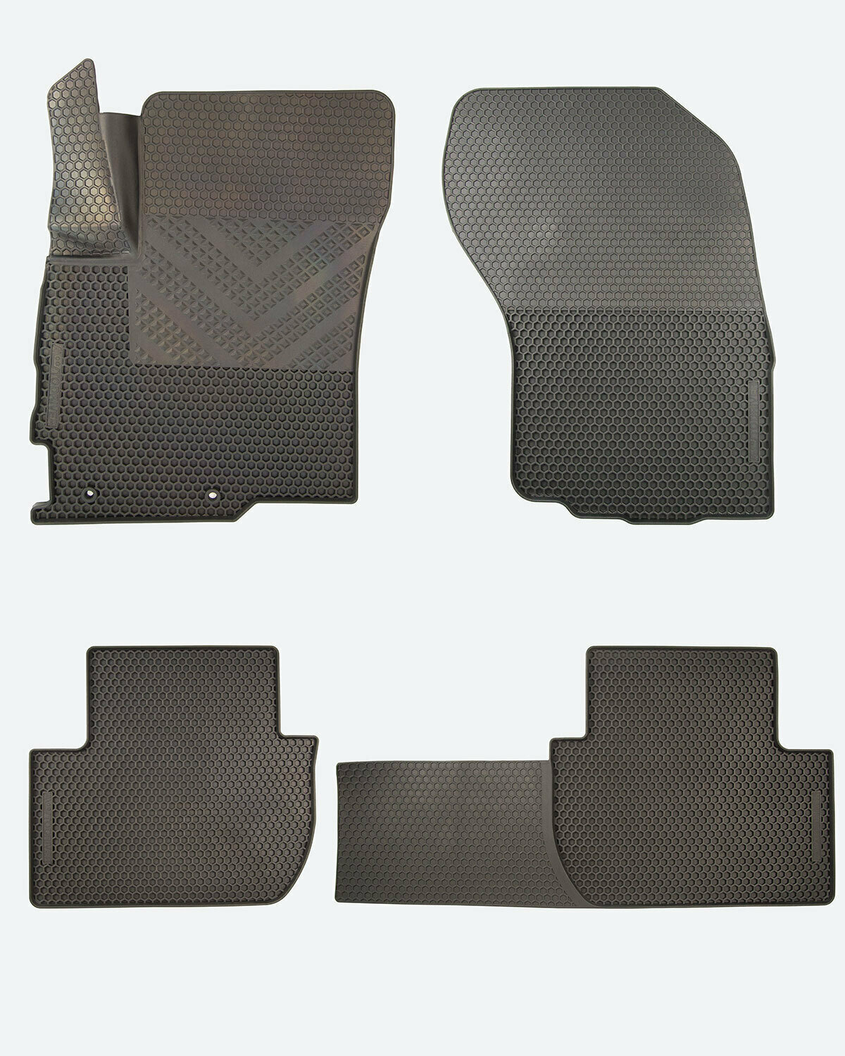 Коврики Avtodriver EVA резиновые соты с бортом для Ford Focus III 2011-2015