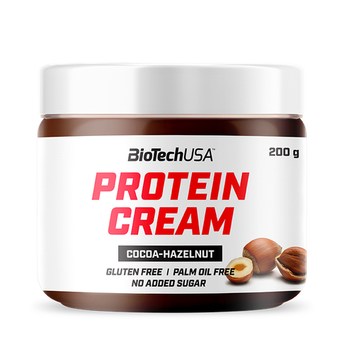 BioTechUSA Protein Cream 200 г, какао-лесной орех biotechusa валик для штанги biotechusa