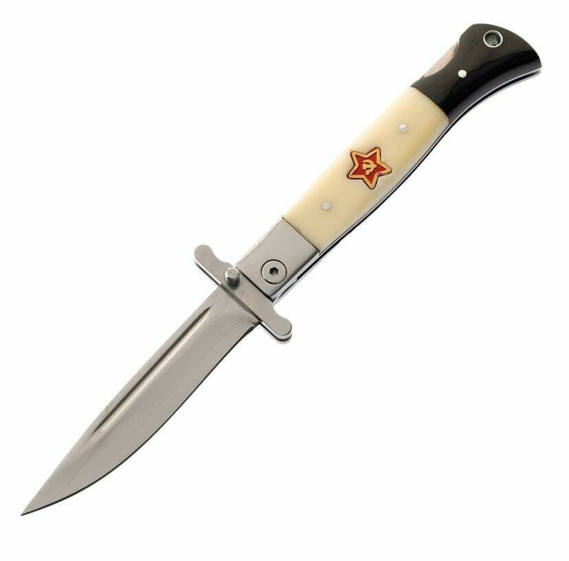Складной нож Финка НКВД, длина лезвия 9,5 см