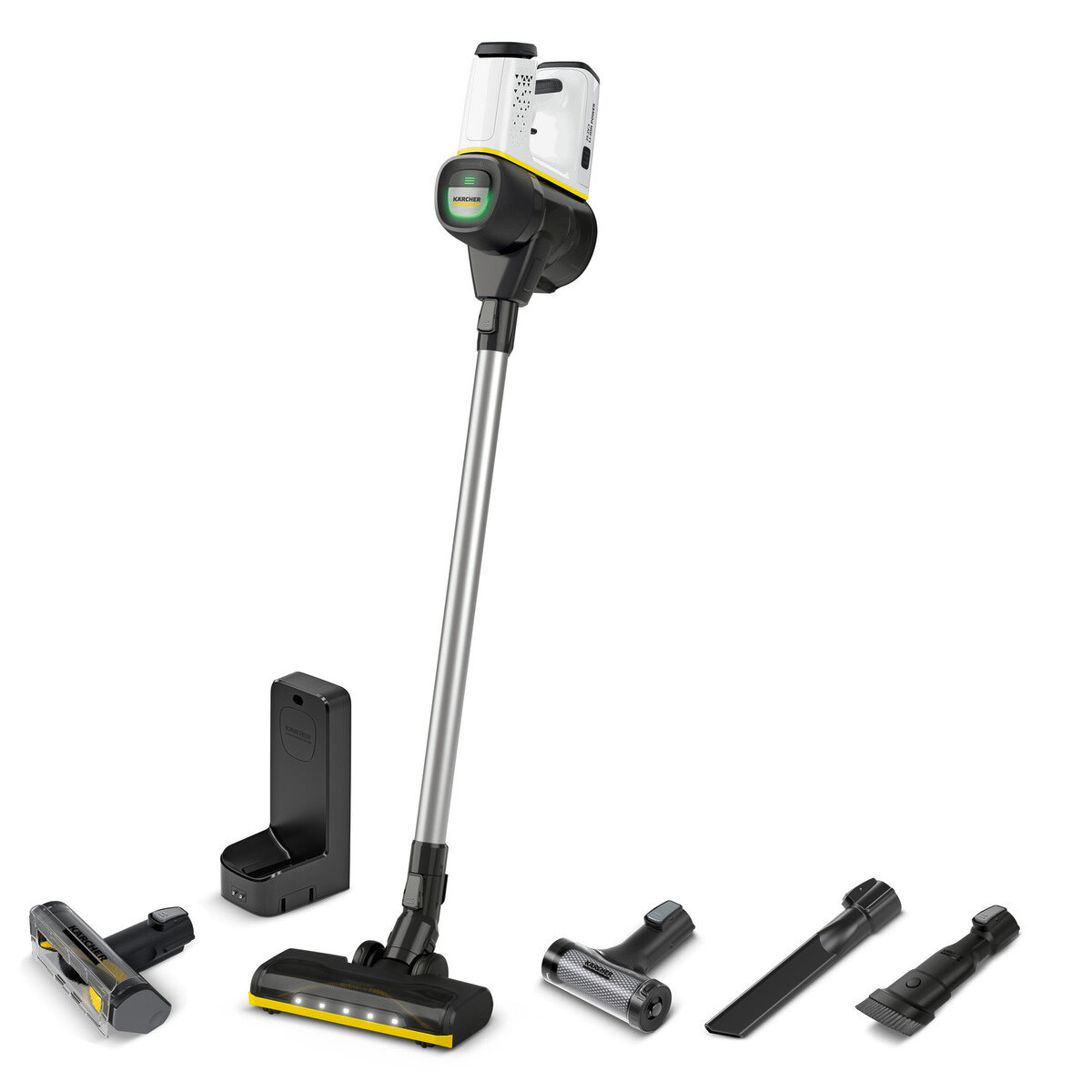 Пылесос KARCHER VC 6 Cordless ourFamily Pet, белый/черный