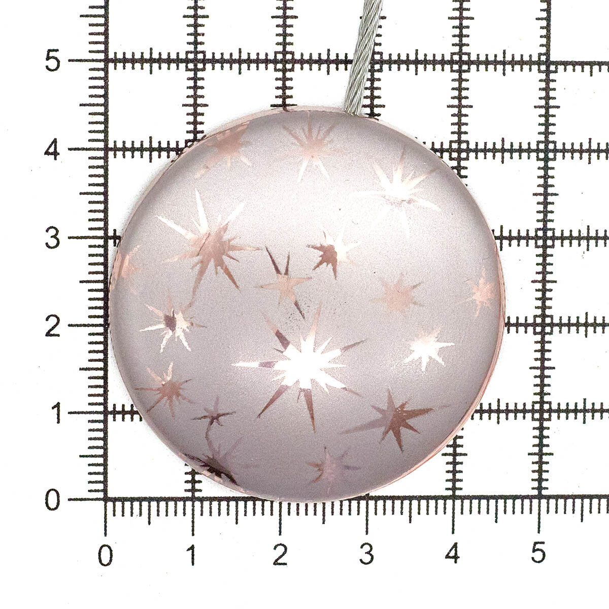 Подхват для штор магнитный, диаметр 4,5 см, длина троса 30 см, SmolTex (5Р) — фото 1