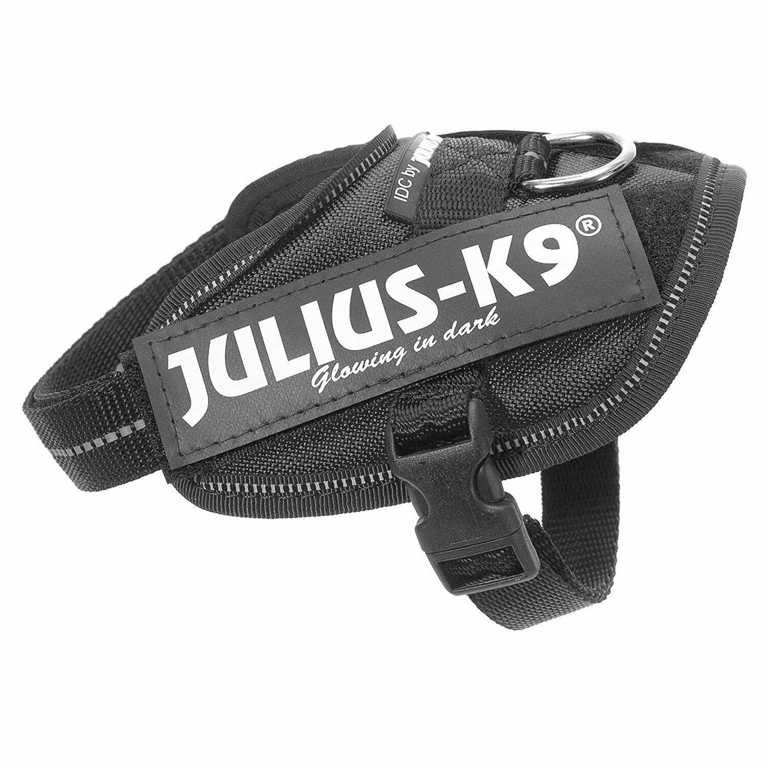 JULIUS-K9 шлейка для собак IDC-Powerharness 2 (28-40 кг) (71-96 см., Синий) - фото №17