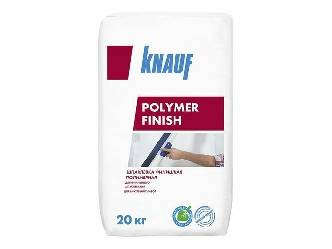 КНАУФ Полимер Финиш шпаклевка полимерная финишная (20кг) / KNAUF Polymer Finish (20кг)