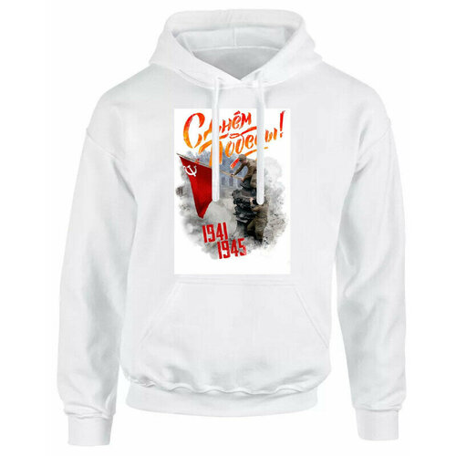 фото Худи goodbrelok, размер 50, белый