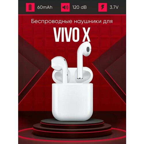 Беспроводные наушники для телефона vivo x Полностью совместимые наушники со смартфоном виво х i9S-TWS 37V 60mAh 129000₽