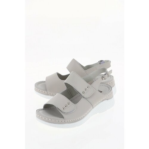 фото Босоножки baden, размер 41, бежевый