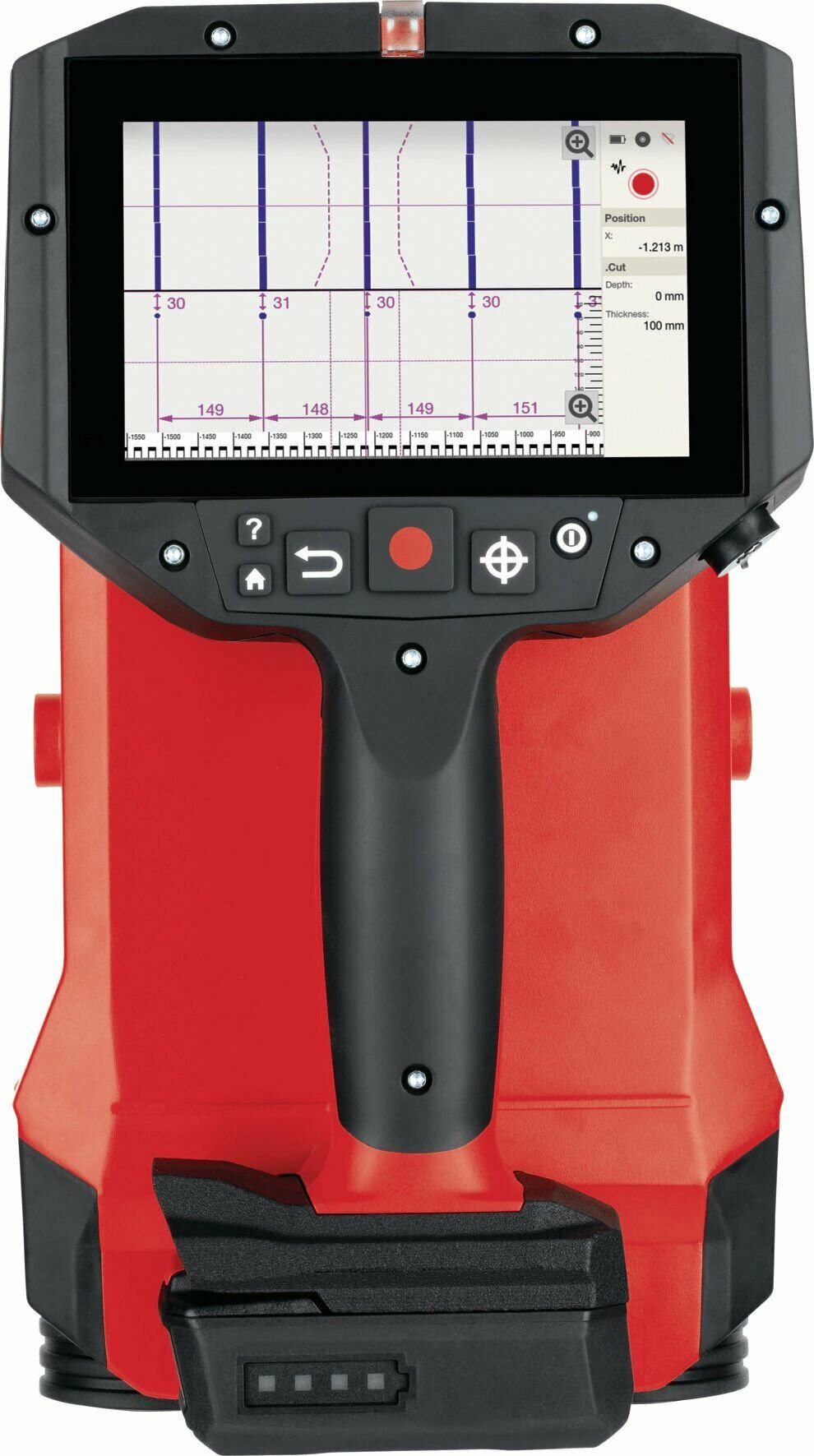 Детектор для бетона для поиска арматуры PS 300 система FERROSCAN Hilti комплект #2190880