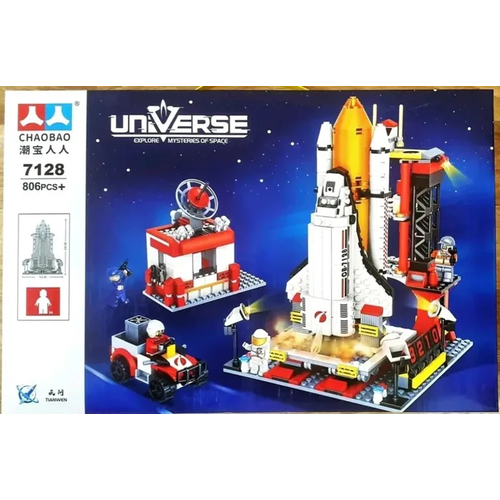 фото Конструктор "станция по запуску космического корабля" для детей и взрослых, мальчиков, девочек 806 деталей toys