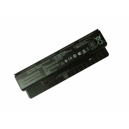 Аккумулятор для ноутбука Asus (A32-N56) N56 10.8V 5200mAh клавиатура для ноутбука asus n56 n56v n76 n76v g771 черная