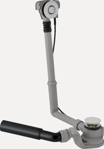 Изображение товара Сифон для ванны Geberit Uniflex, трубный, полуавтоматический, нержавеющая сталь