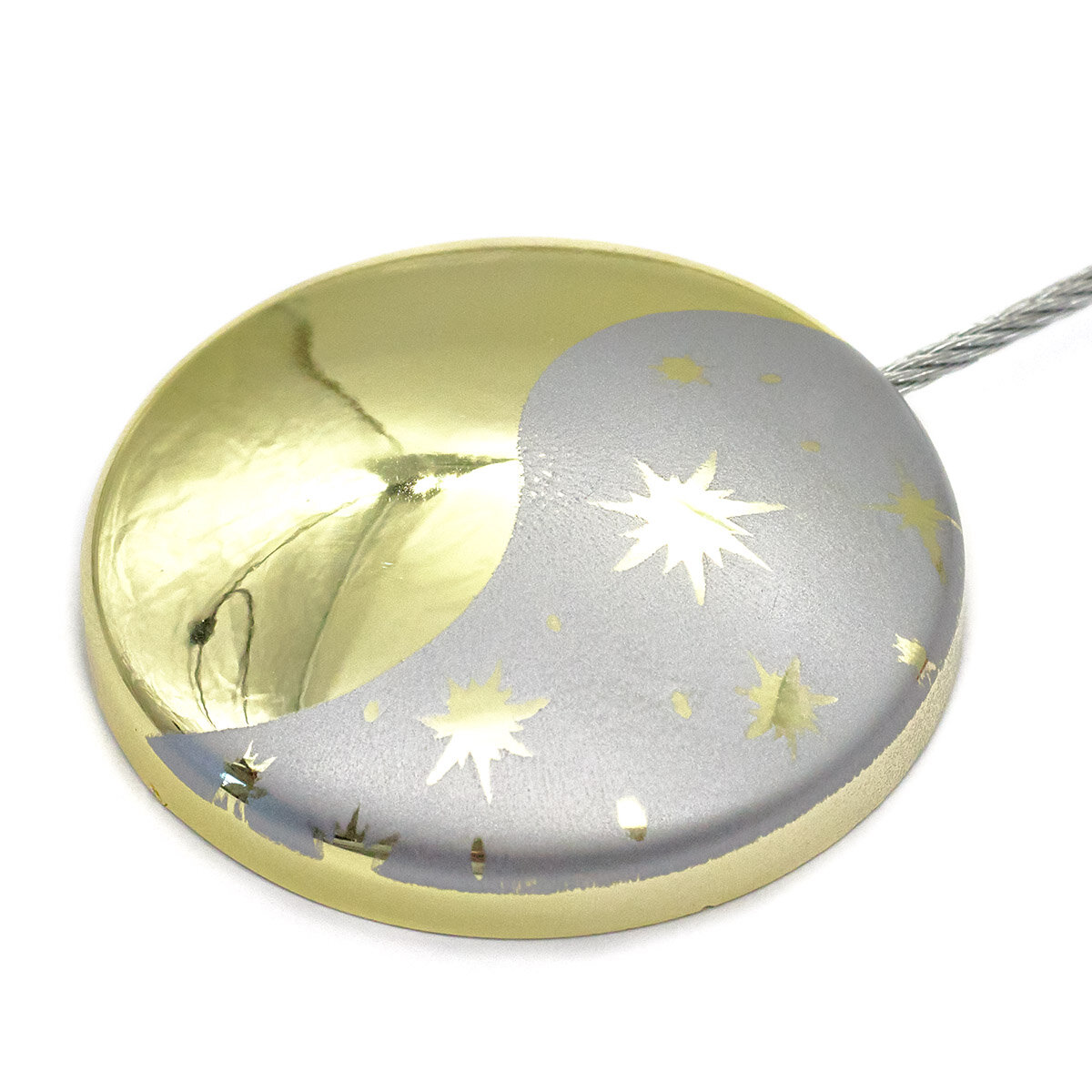 Подхват для штор магнитный, диаметр 4,5 см, длина троса 30 см, SmolTex (2Н3) — фото 1