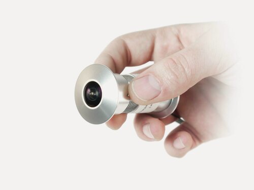 Изображение товара HDcom T205-8G (White) WI-FI IP видеоглазок на дверь с записью в облако - видеоглазок для входной двери WiFi. FullHD матрица подарочная упаковка