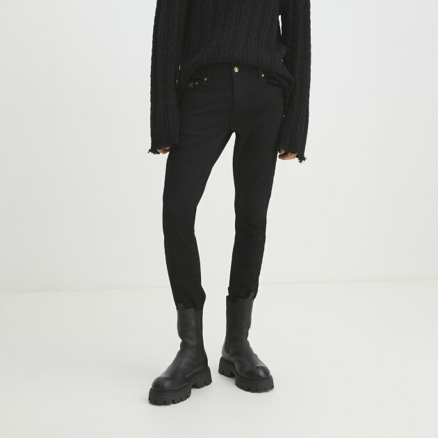 Джинсы Versace Jeans Couture, размер 29, черный