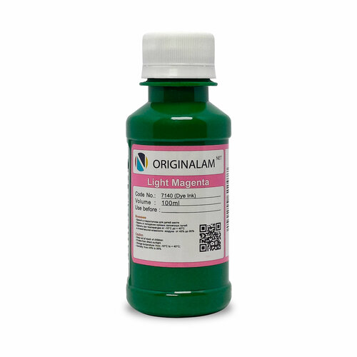 Чернила Originalamnet (Фото) водные для Epson, 100 мл (7140) (Light Magenta)