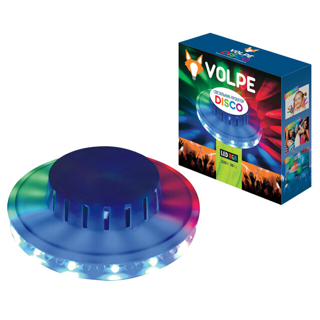 Светильник проектор светодиодный VOLPE светодиодный Q304 25Вт RGB белый корпус