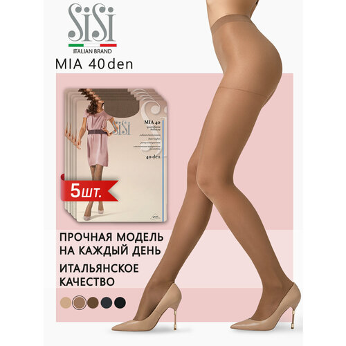 фото Колготки sisi mia 40, 40 den, 5 шт., размер 2, daino