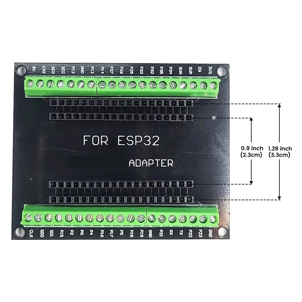 UICPAL 38-контактная плата ESP32 для Arduino