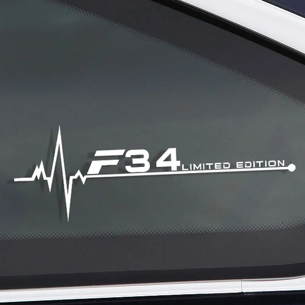 DSYCAR 1 шт. для BMW F01 F02 F07 F10 F15 F16 F20 F25 F30 F31 F34 F45 F46 F48 F82 F85 F87 наклейки на боковые окна автомобиля, F34