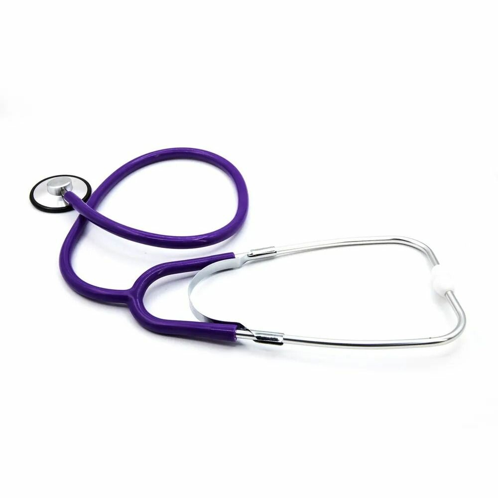 Картинки Стетоскоп Little Doctor педиатрический LD Prof-Plus (фиолетовый) Большая диафрагма (43мм), одноголовочный, компактный, легкий