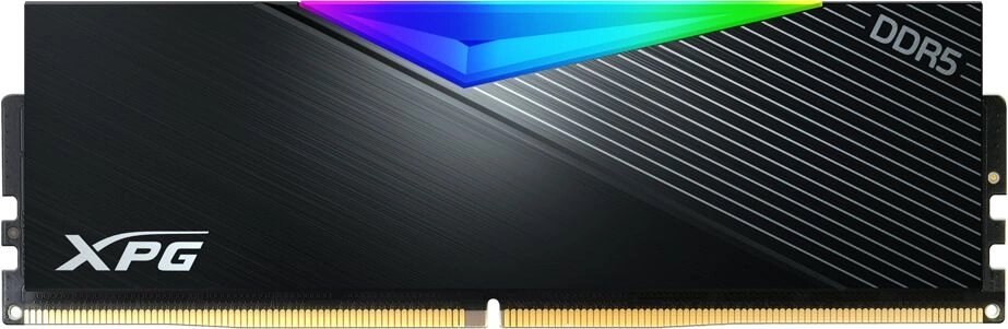 Память DDR5 2x16GB 6400MHz A-Data AX5U6400C3216G-DCLARBK XPG Lancer RGB RTL Gaming PC5-51200 CL32 DIMM 288-pin 1.35В