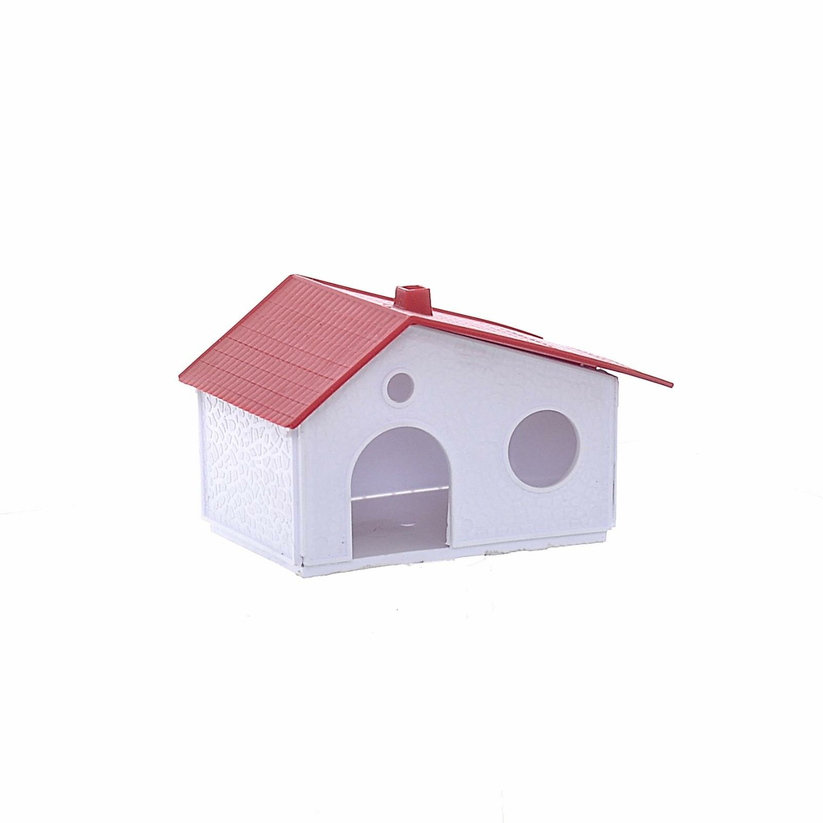 Yami-Yami Домик-избушка для грызунов пластиковый, 13.5x9.5x9.5 см — фото 1