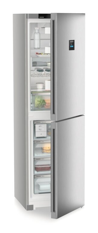 Холодильник Liebherr Plus CNsfc 573i-22 001, двухкамерный, A+++, 225 л, морозилка 123 л, серебристый