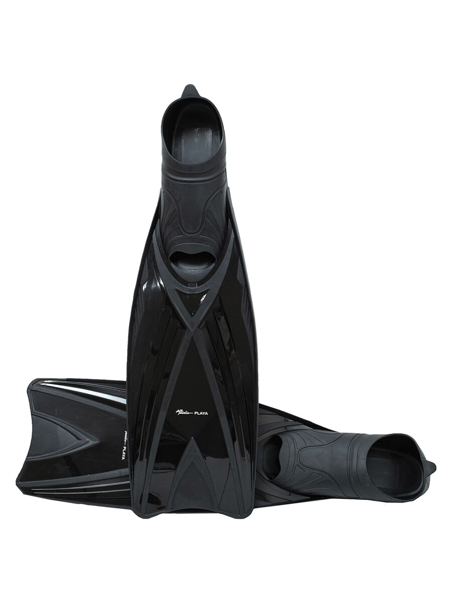 Ласты для плавания MARLIN PLAYA, BLACK, размер 40-41 (M)