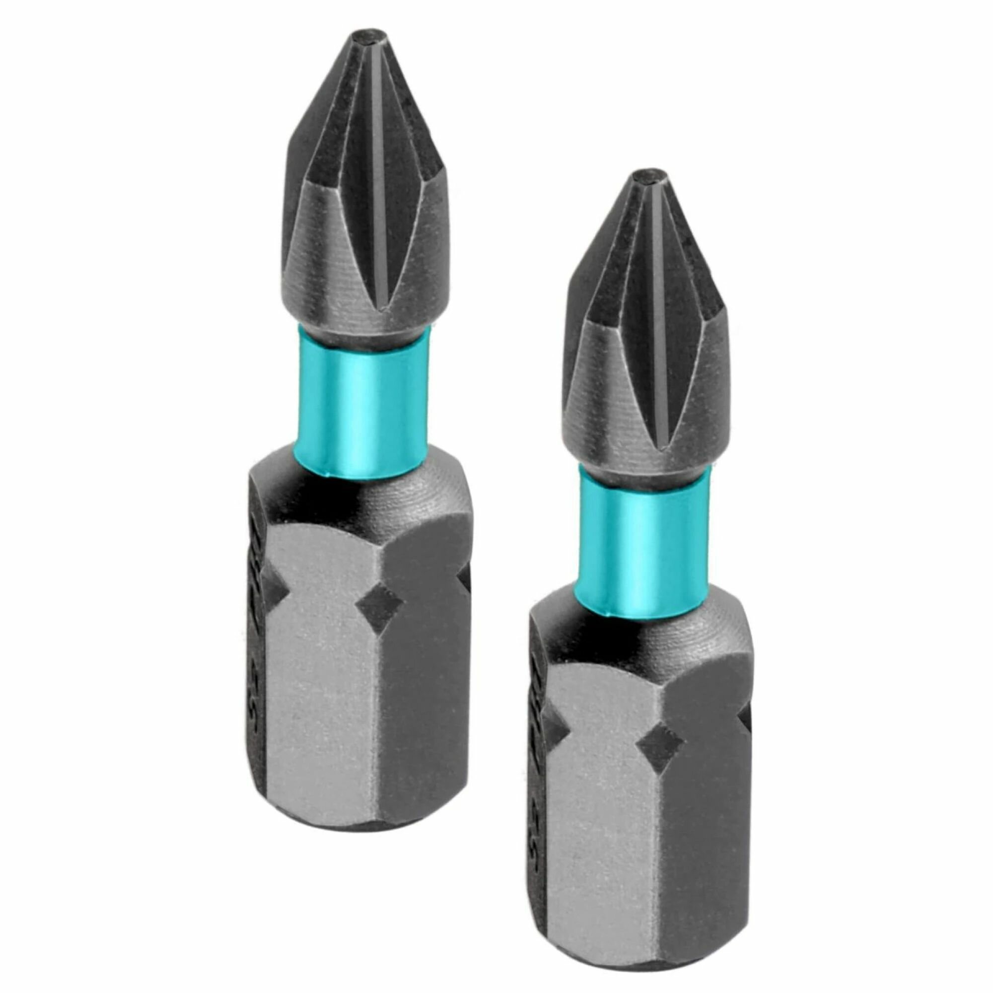 Ударные биты TOTAL TACIM71PH225, сталь S2, магнитные, PH2 x 25мм, 2 шт