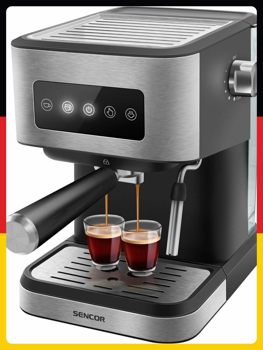 Кофеварка рожковая SENCOR SES 4020SS Espresso
