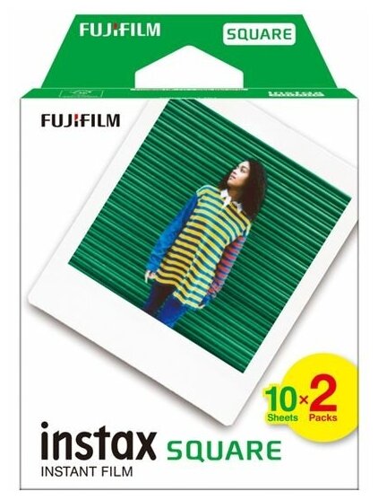 Fujifilm Картридж для фотоаппарата Fujifilm INSTAX SQUARE 10x2