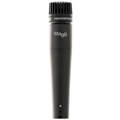 Микрофон проводной Stagg SDM70, разъем: XLR 5 pin (M), черный