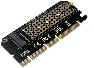 Переходник Orient C299E PCI-E 16x to NGFF (M.2) PCI-E M-key 30899