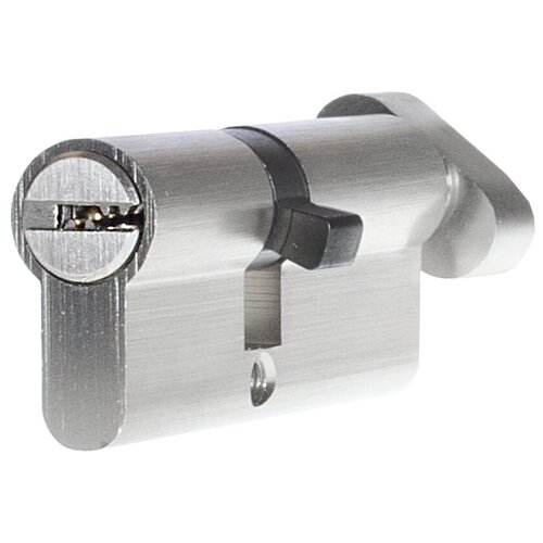 Цилиндр DOORLOCK V K2300AB N серия Variant, никелированный, 40xK50 мм, кл/пов. кнопка, 5 перф. ключей 79096 16167338