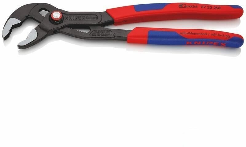 Knipex KN-8722250 Клещи переставные Cobra QuickSet, 250 мм - фотография № 5