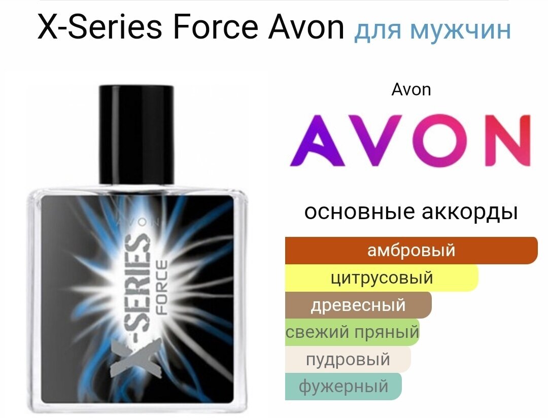 Avon Туалетная вода X-Series Force для него, 50 мл